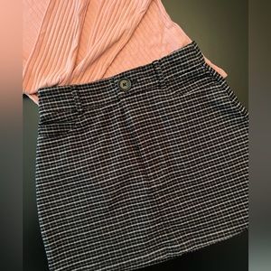 Short Plaid Skirt